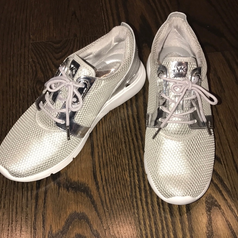 Metallic sneakers